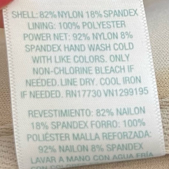 AI: Kona Sol Flyaway Tankini Top Black Mesh Floral Women’s L - Picture 5 of 10